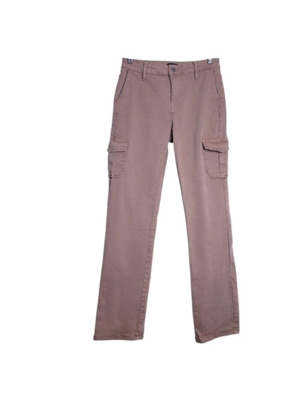 Well Worn Tan Khaki Straight Leg Cargo Pants Women's Size 6/28